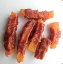 鸭肉绕薯条